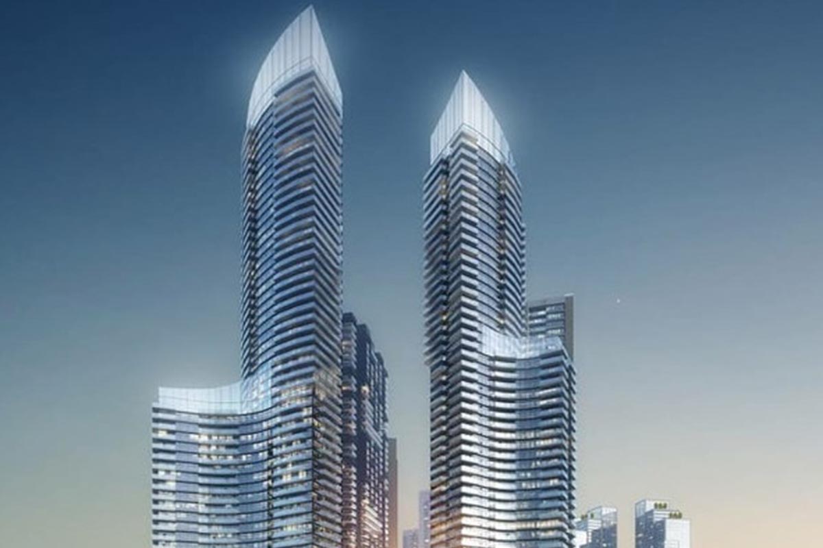 Illustrative waterfront architecture