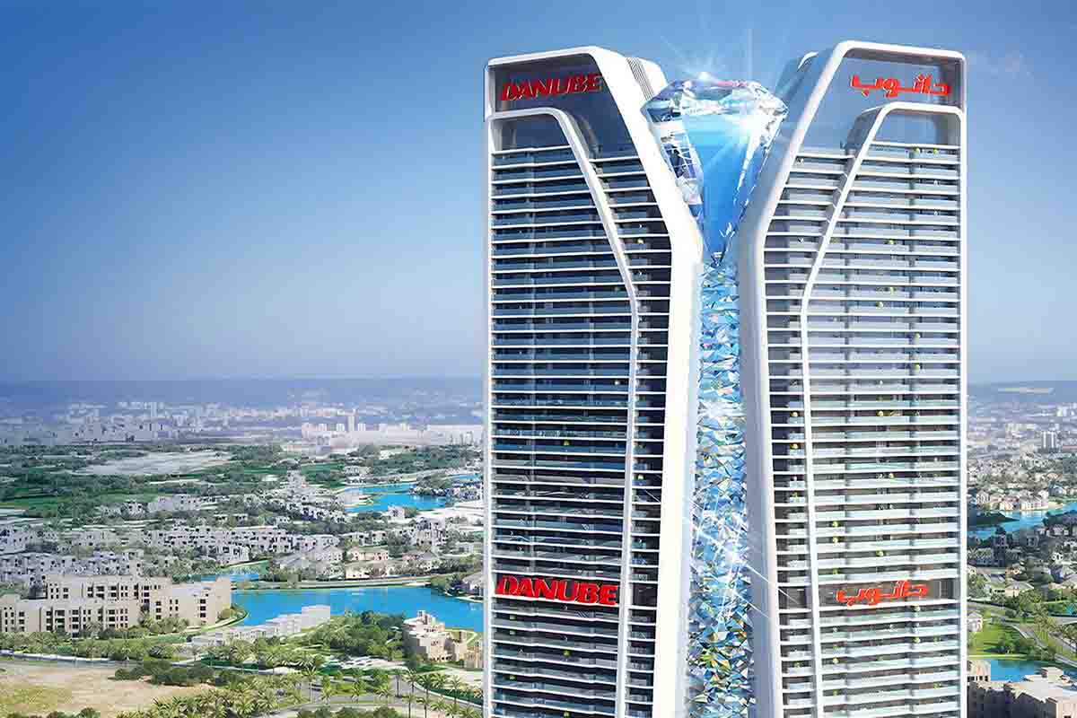 Illustrative contemporary high-rise