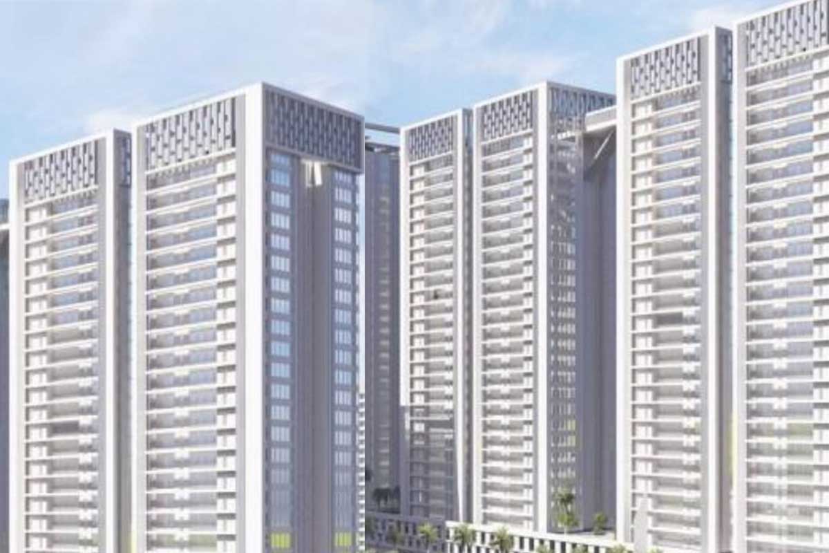 Illustrative mixed-use urban building