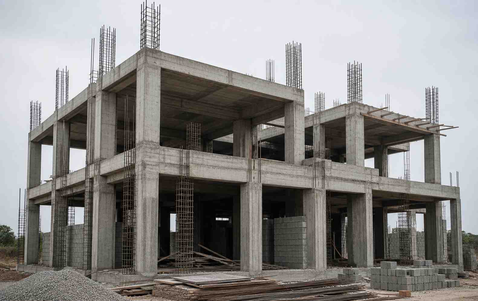 Illustrative construction stage